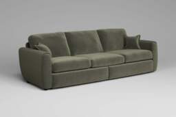 Tranquil - 5 Seater Sofa, Luxe Woven Velvet / Pine - thumbnail 2