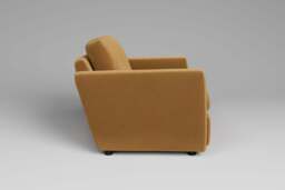 Tranquil - Loveseat, Luxe Woven Velvet / Old Gold - thumbnail 2