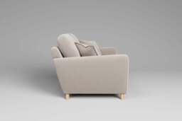 Cloud Nine - 4.5 Seater Sofa, Plush Chenille / Chalk - thumbnail 3