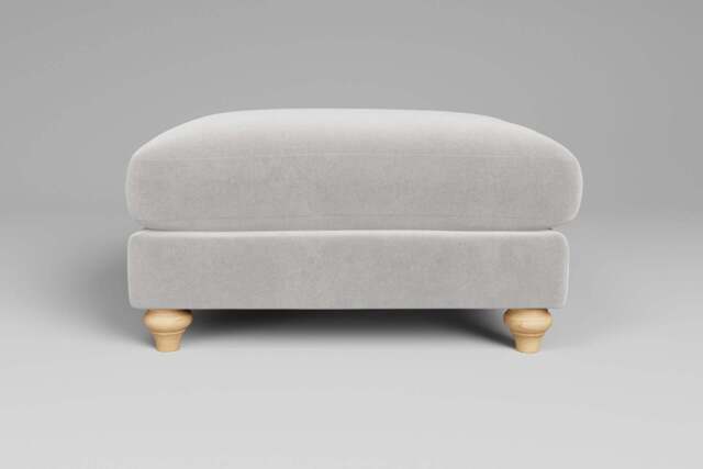 Serenity - Footstool (Large), Brushed Wool Feel / Whisper - image 1