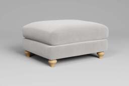 Serenity - Footstool (Large), Brushed Wool Feel / Whisper - thumbnail 2