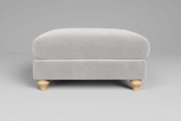 Serenity - Footstool (Large), Brushed Wool Feel / Whisper