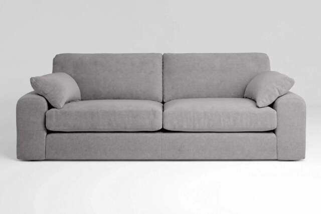 7th Heaven Maxi - 4.5 Seater Sofa, Brushed Wool Feel / Pewter - image 1