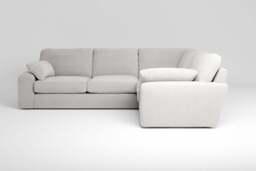 7th Heaven Maxi - Small Corner Sofa, Brushed Wool Feel / Whisper