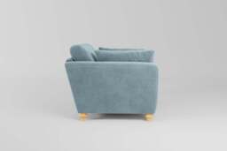 Daydream - Loveseat, Cotton Blend / Topaz - thumbnail 2