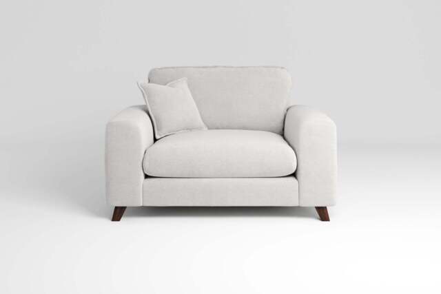 Serenity - Loveseat, Brushed Wool Feel / Whisper - image 1