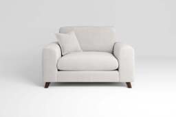 Serenity - Loveseat, Brushed Wool Feel / Whisper