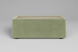 Utopia - Side Table - Rearrangeable Modular Sofa, Oak / Brushed Wool Feel / Sage - thumbnail 1