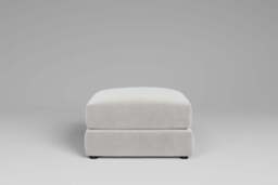 Utopia - Footstool - Rearrangeable Modular Sofa, Brushed Wool Feel / Whisper / Tailored Trim - thumbnail 5