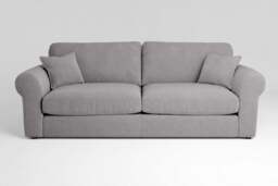 Mellow - 4.5 Seater Sofa, Brushed Wool Feel / Pewter - thumbnail 1