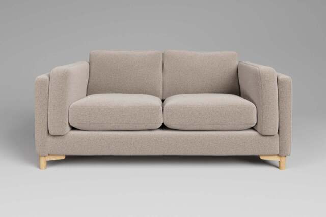 Fusion - 2 Seater Sofa, Basket weave / Sand - image 1