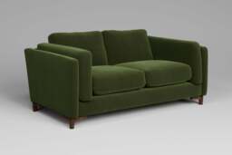 Fusion - 2 Seater Sofa, Soft Touch Velvet / Avocado - thumbnail 3