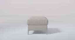 melody - Footstool, Brushed Wool Feel / Whsiper