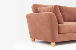 Daydream - Loveseat, Soft Touch Velvet / Cinnamon - thumbnail 3