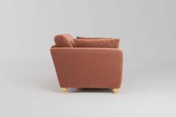 Daydream - Loveseat, Soft Touch Velvet / Cinnamon - thumbnail 2