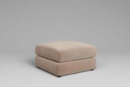Utopia - Footstool - Rearrangeable Modular Sofa, Boucle / Mink / Casual Trim - thumbnail 9
