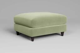 Cloud Nine - Footstool (Large), Brushed Wool Feel / Sage - thumbnail 4
