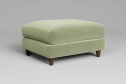 Cloud Nine - Footstool (Large), Brushed Wool Feel / Sage - thumbnail 3