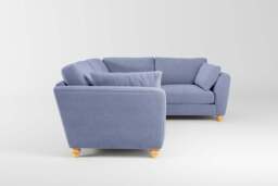 Daydream  -  Small Corner Sofa, Brushed Wool Feel / Denim - thumbnail 2