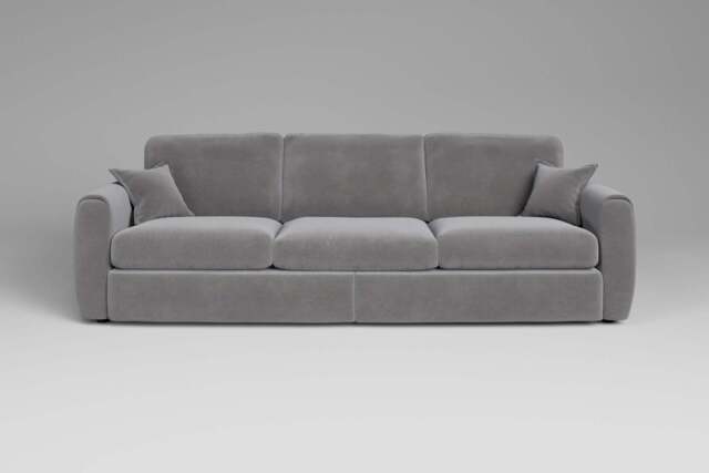 Tranquil - 5 Seater Sofa, Brushed Wool Feel / Pewter - image 1