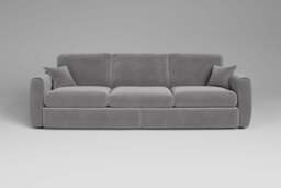 Tranquil - 5 Seater Sofa, Brushed Wool Feel / Pewter