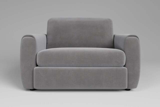 Tranquil - Loveseat, Brushed Wool Feel / Pewter - image 1