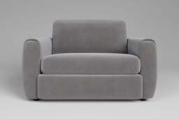Tranquil - Loveseat, Brushed Wool Feel / Pewter - thumbnail 1
