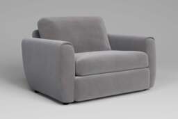 Tranquil - Loveseat, Brushed Wool Feel / Pewter - thumbnail 3