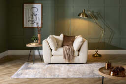 Utopia - Loveseat - Rearrangeable Modular Sofa, Boucle / Ivory / Casual Trim - thumbnail 3