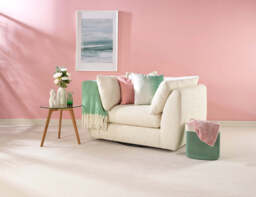 Utopia - Loveseat - Rearrangeable Modular Sofa, Boucle / Ivory / Casual Trim - thumbnail 2
