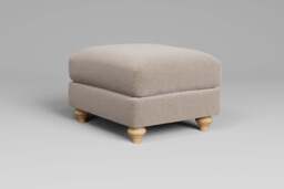 Serenity - Footstool (Small), Basket weave / Sand - thumbnail 2