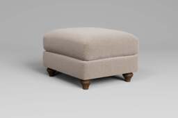 Serenity - Footstool (Small), Basket weave / Sand - thumbnail 3