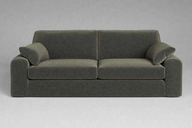 7th Heaven Maxi - 4.5 Seater Sofa, Luxe Woven Velvet / Pine - image 1