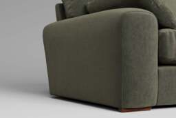 7th Heaven Maxi - 4.5 Seater Sofa, Luxe Woven Velvet / Pine - thumbnail 4