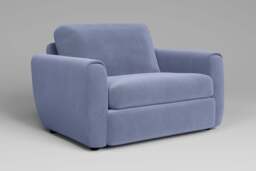 Tranquil - Loveseat, Brushed Wool Feel / Denim - thumbnail 3