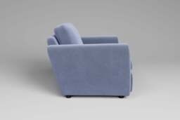 Tranquil - Loveseat, Brushed Wool Feel / Denim - thumbnail 2
