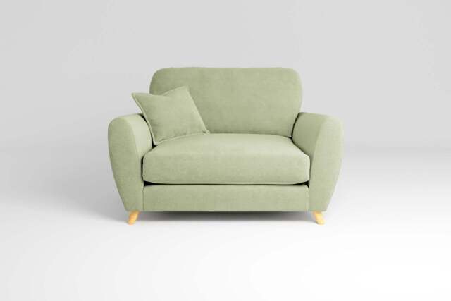 Cloud Nine - Loveseat, Brushed Wool Feel / Sage - image 1