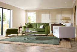melody - 3 Seater Sofa, Soft Touch Velvet / Avocado - thumbnail 8