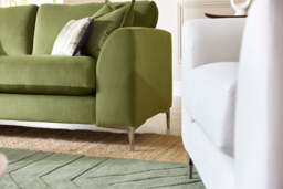 melody - 3 Seater Sofa, Soft Touch Velvet / Avocado - thumbnail 6