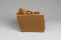 Tranquil - 2 Seater Sofa, Luxe Woven Velvet / Old Gold - thumbnail 2