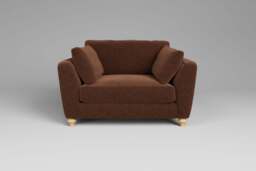 Daydream - Loveseat, Soft Woven Chenille / Spice - thumbnail 5