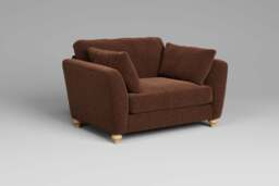 Daydream - Loveseat, Soft Woven Chenille / Spice - thumbnail 6