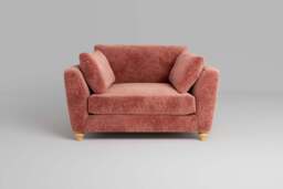 Daydream - Loveseat, Soft Woven Chenille / Spice - thumbnail 1