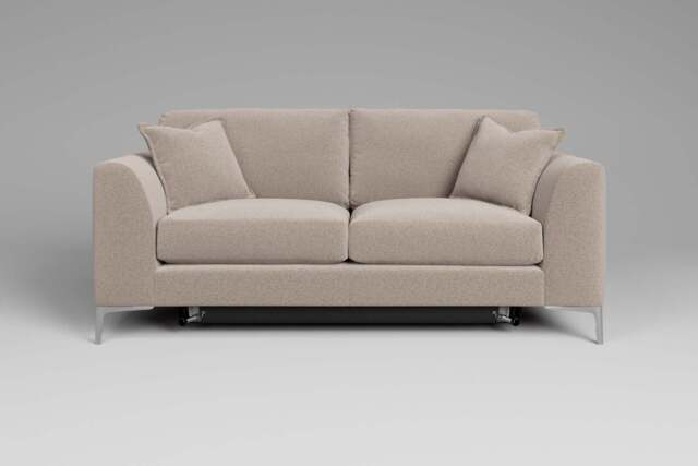 melody - 3 Seater Sofa Bed, Basket Weave / Sand - image 1