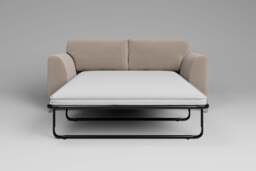 melody - 3 Seater Sofa Bed, Basket Weave / Sand - thumbnail 3
