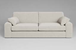 7th Heaven Maxi - 4.5 Seater Sofa, Luxe Woven Velvet / Snow