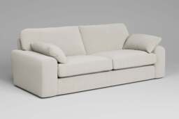 7th Heaven Maxi - 4.5 Seater Sofa, Luxe Woven Velvet / Snow - thumbnail 2