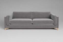 Fusion - 4.5 Seater Sofa, Brushed Wool Feel / Pewter
