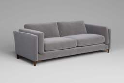 Fusion - 4.5 Seater Sofa, Brushed Wool Feel / Pewter - thumbnail 3