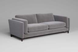 Fusion - 4.5 Seater Sofa, Brushed Wool Feel / Pewter - thumbnail 2